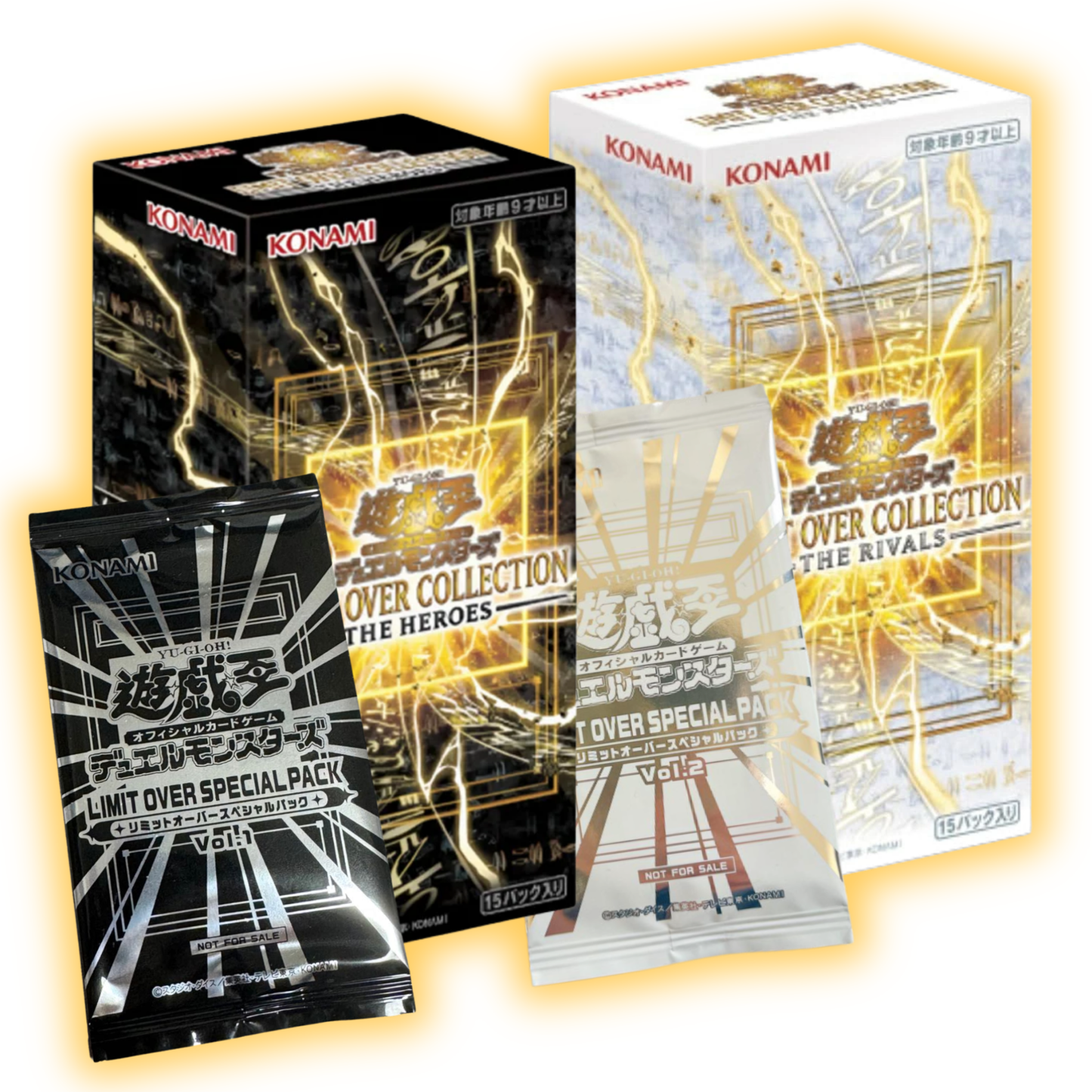 Yu-Gi-Oh! OCG Limit Over Collection Heroes vs Rivals Set